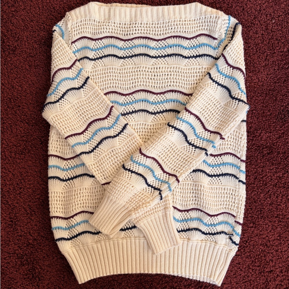 Vintage hand knit sweater